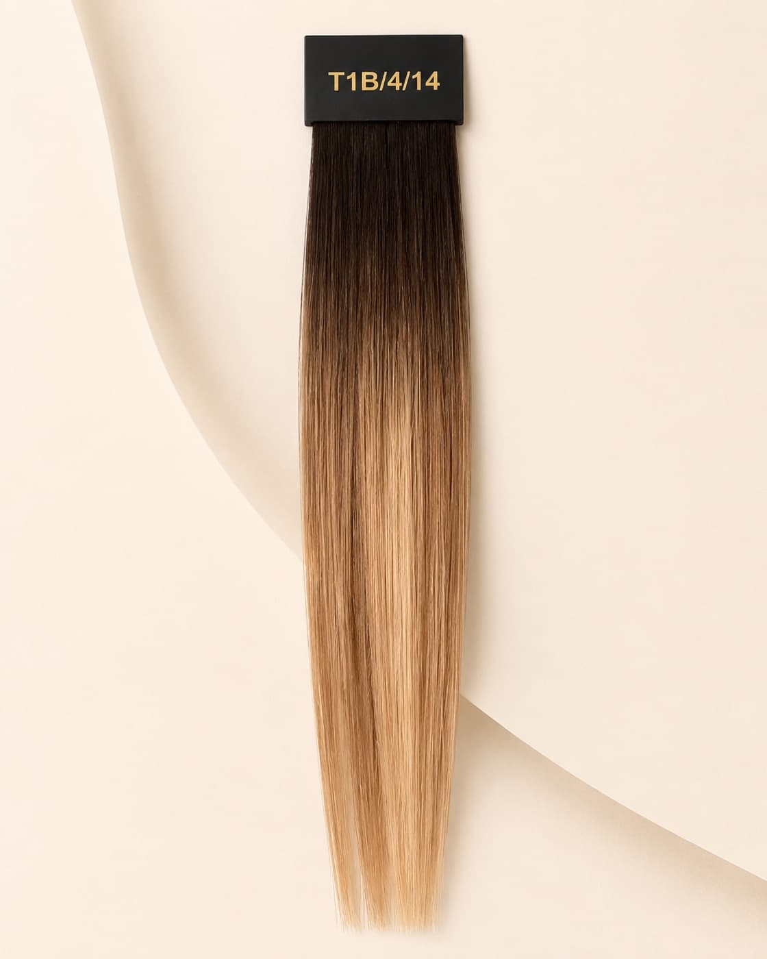 SMJ Hair shade T1B/4/14 color swatch.